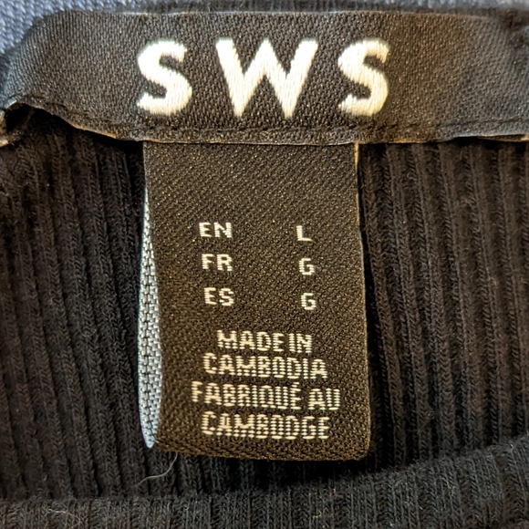 SWS ribbed tank top - Picture 4 of 4